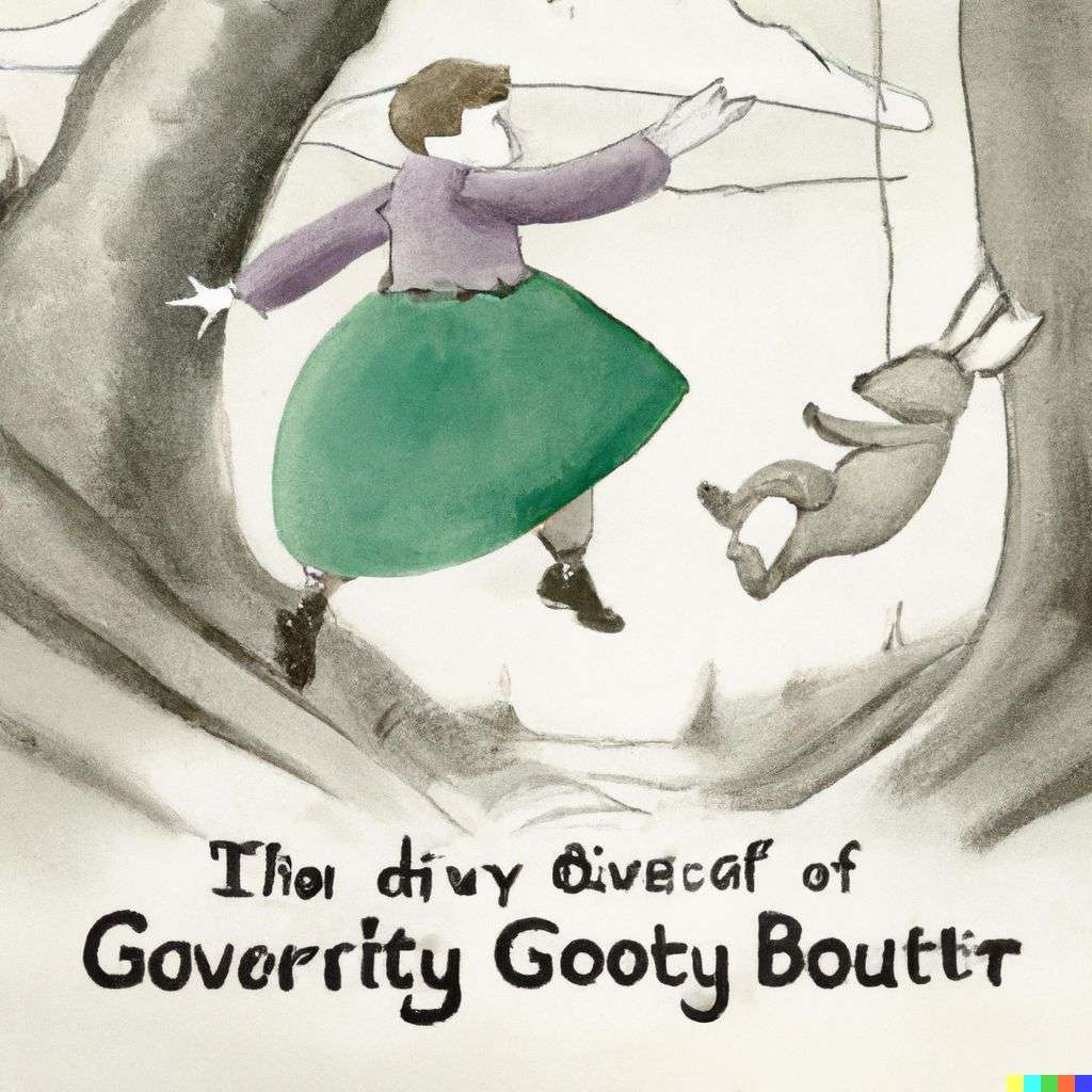the discovery of gravity, by Beatrix Potter
